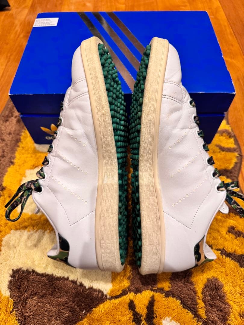 A BATHING APE® adidas ゴルフ スタンスミス エイプ