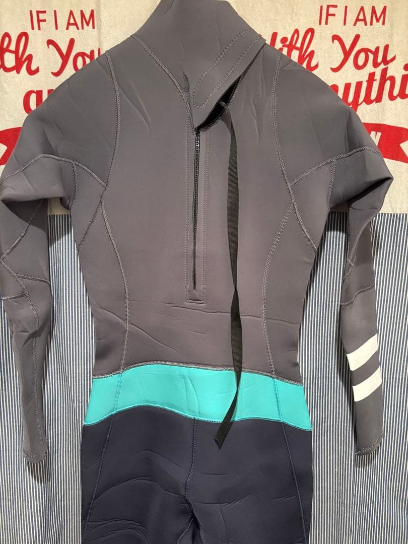 【美品ウェットスーツ】　フルスーツ　HURLEY(ハーレー)　Lサイズ