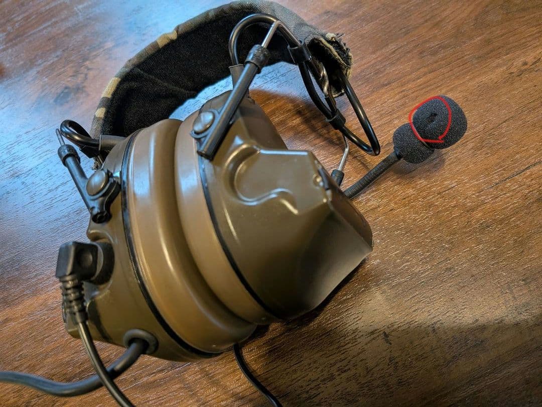 サバゲー　ヘッドセット　Z-041　トランシーバー　無線機　セット