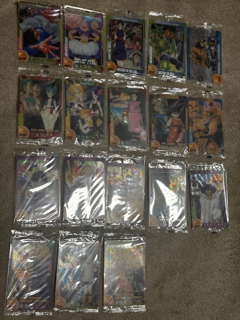 ドラゴンボール　森永ウエハースカード　38枚【未開封】　希少品