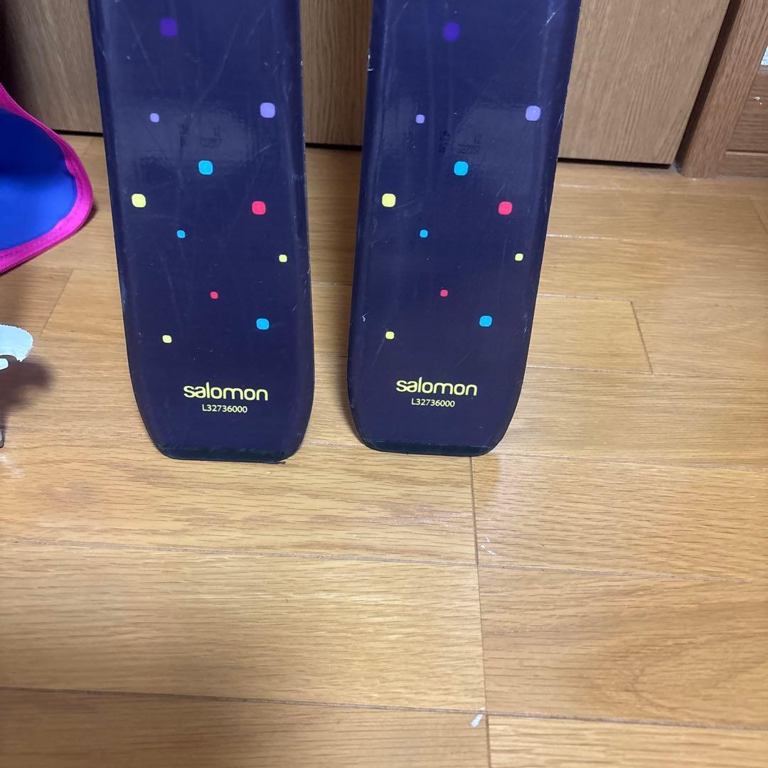 Salomon Ski Focus 155cm ポール付き