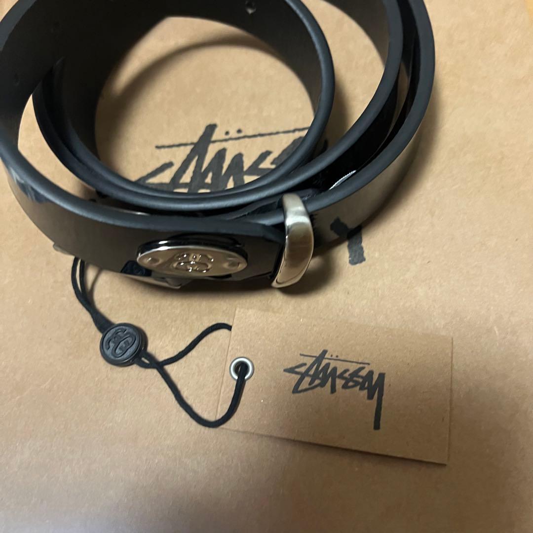 レディースウェア Stussy Patent Leather Belt \"Black\"