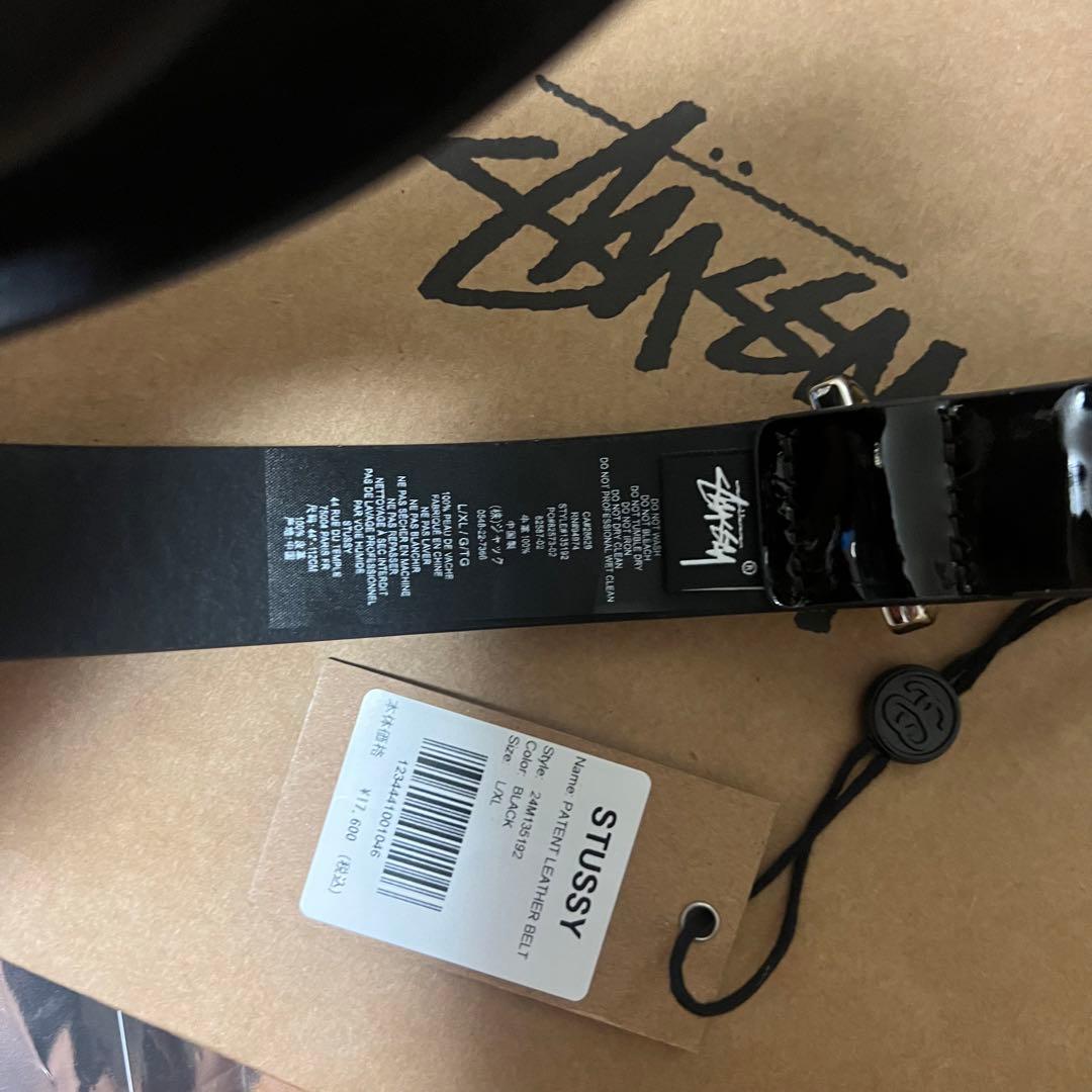 レディースウェア Stussy Patent Leather Belt \"Black\"