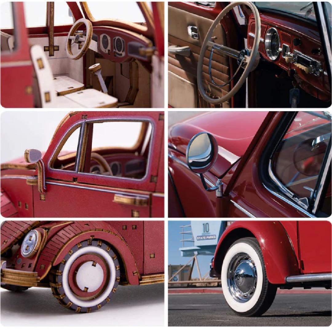 ki-gu-mi Vintage VW ビートル（タイプ1）1949年式 レッド