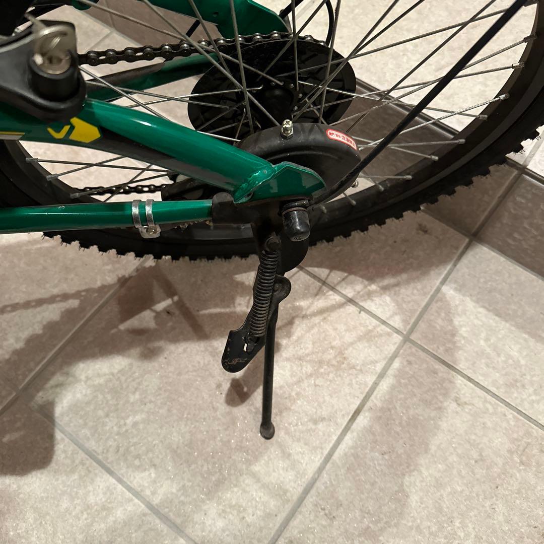 シマノ　自転車　キッズ　20インチ　グリーン