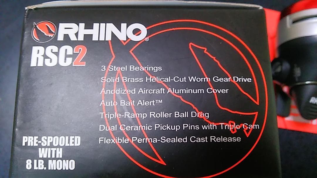 【絶版・新品】ゼブコ/Zebco RHINO RSC2 スピンキャストリール