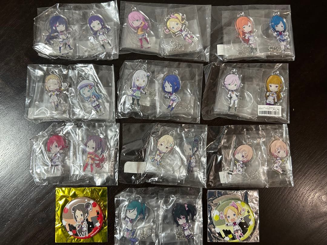 【超希少】大塚真一郎作画　放課後ガールズトライブアクキーコンプ　その他まとめ売り
