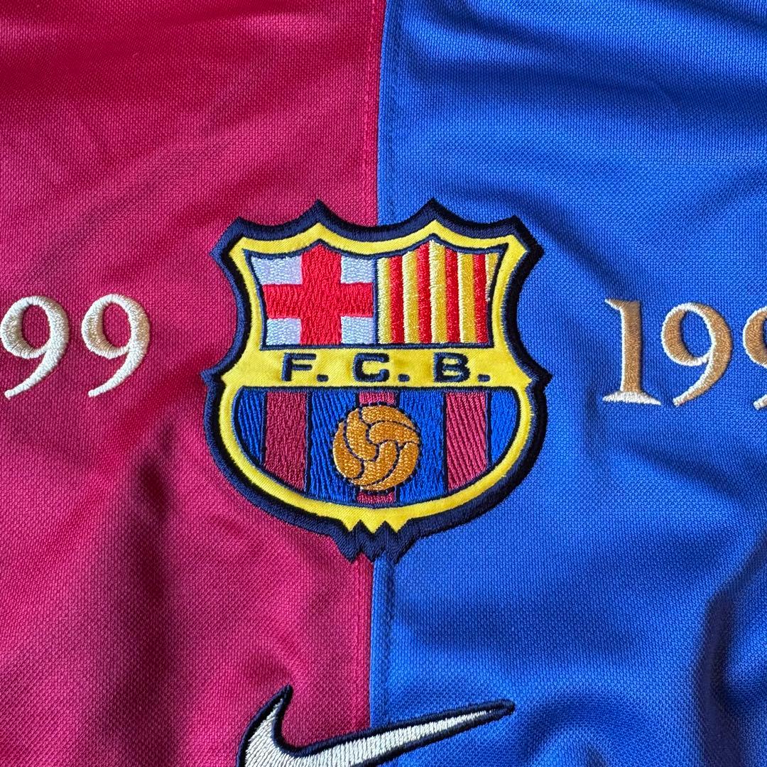 NIKE FCバルセロナ100周年記念ユニフォーム ♯11 リバウド05復刻版