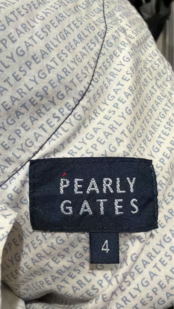 PEARLY GATES ダークグレー パンツ サイズ4