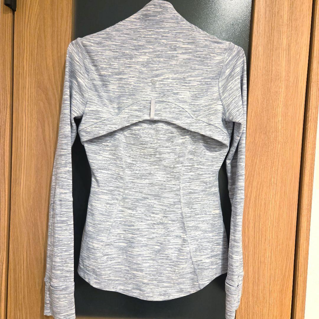 美品　ルルレモン　Define Jaket 　4 ライトグレー　Luon