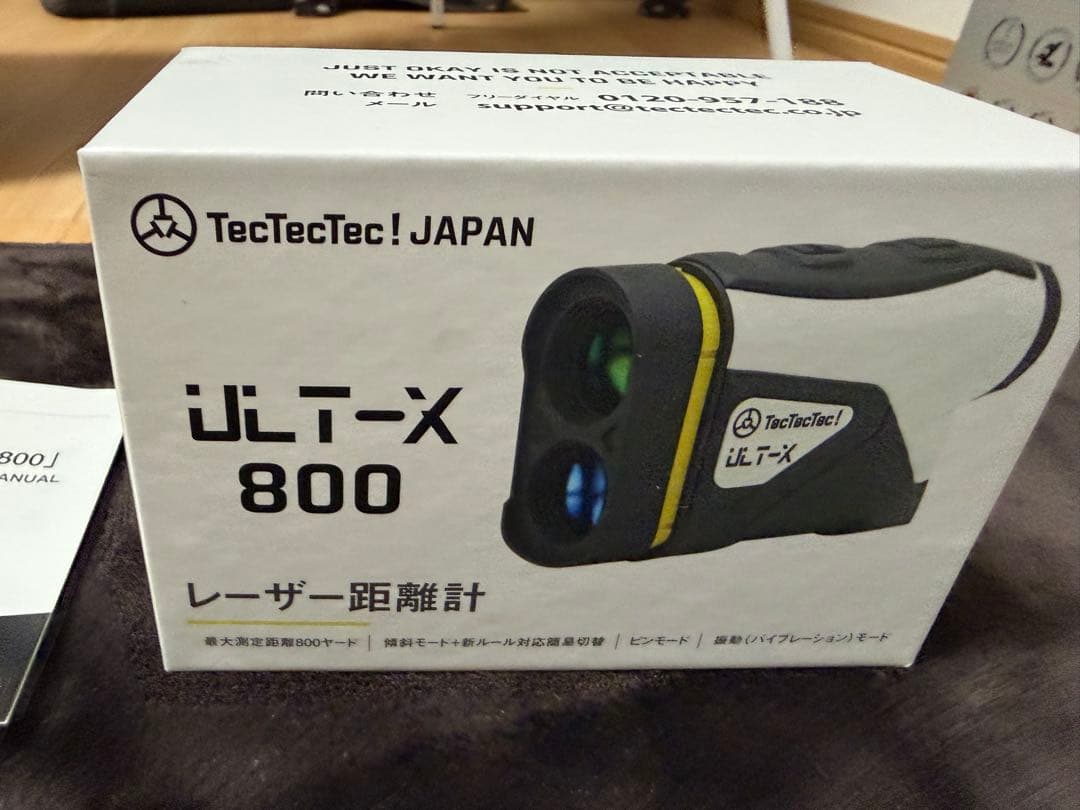 TecTecTec テクテクテック ULT-X 800 レーザー距離計
