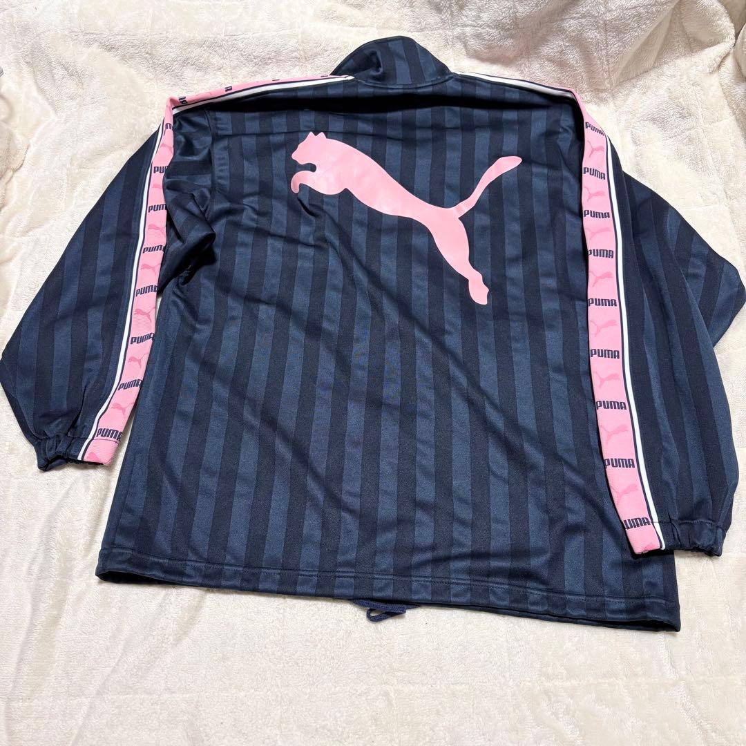 [希少]プーマ PUMA トラックジャケット ピンク ジャージ Y2K 廃盤 S
