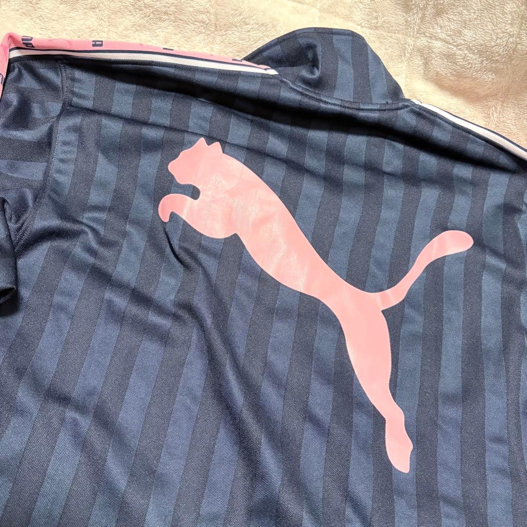 [希少]プーマ PUMA トラックジャケット ピンク ジャージ Y2K 廃盤 S