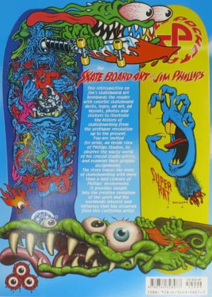 SKATEBOARD ART of JIM PHILLIPSスケートアートブック