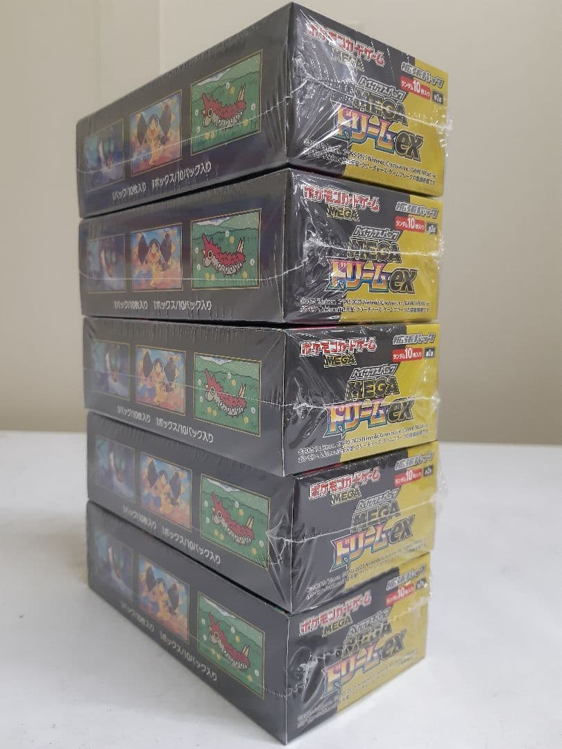ポケモンカード MEGAドリームex シュリンク付き 5BOX