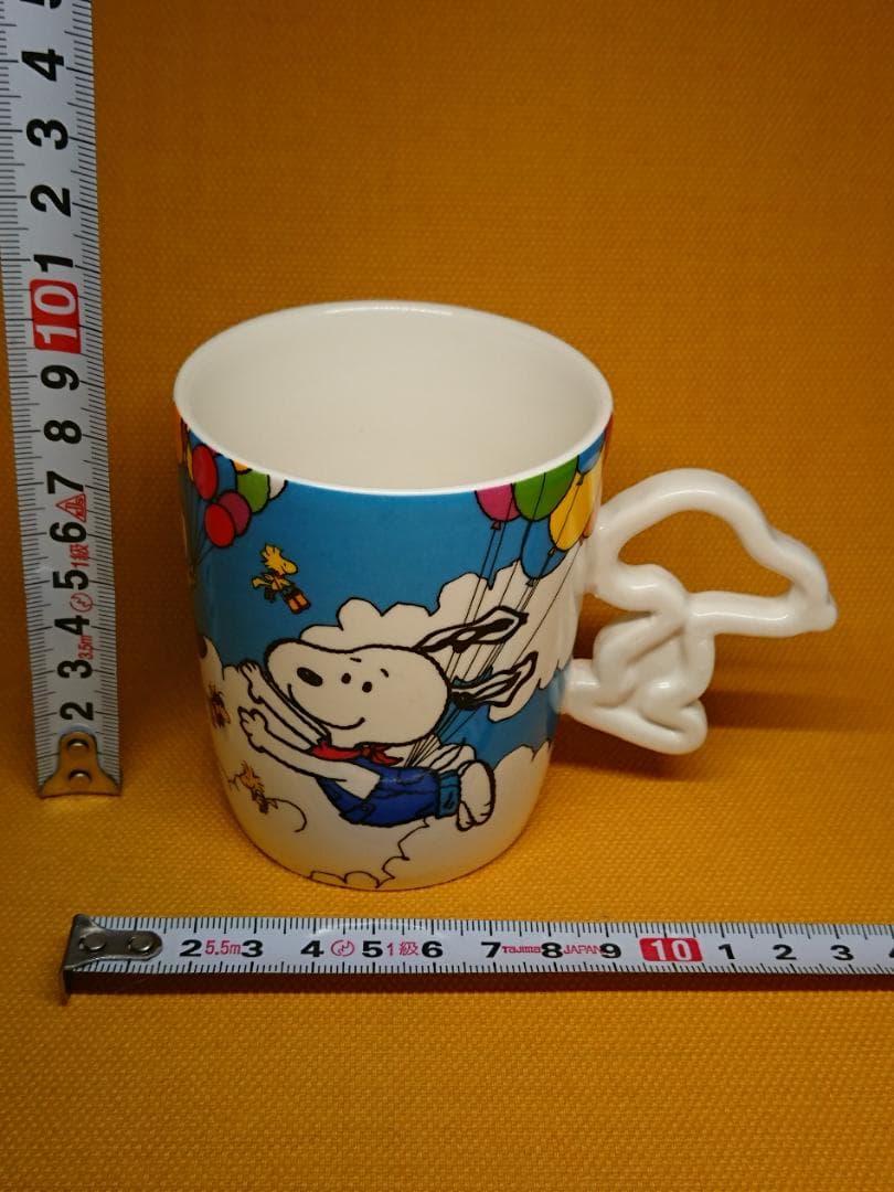 【美品】スヌーピー　マグカップ　置物　インテリア　工芸品　美術品　A3210