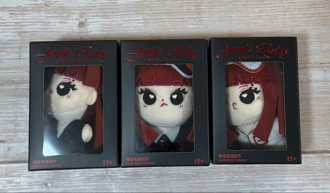 BLACKPINK MINISO 中国上海限定　ジェニ　ぬいぐるみ　3点セット