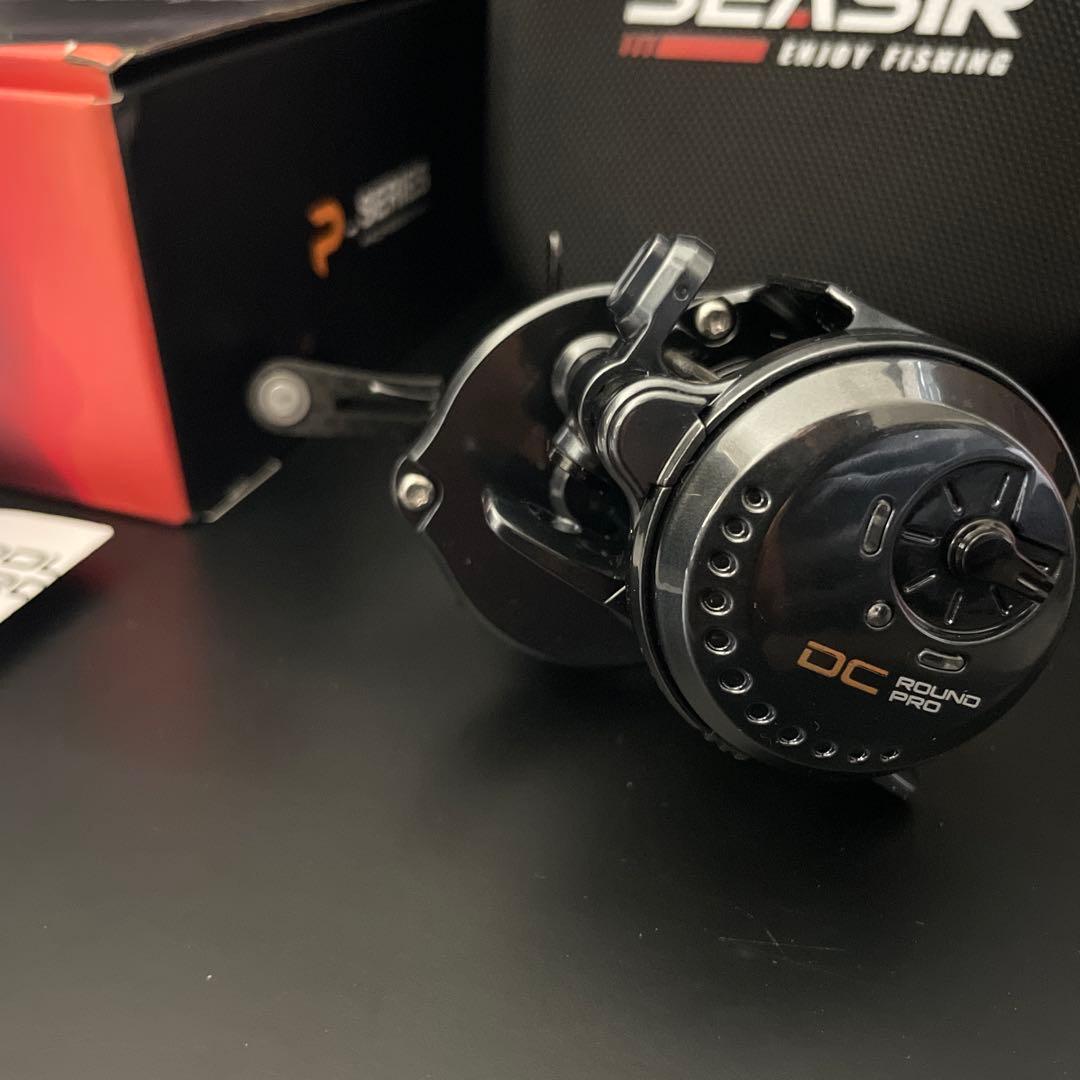 DC搭載 Seasar DC ROUND PRO ベイトフィネス　リール右巻