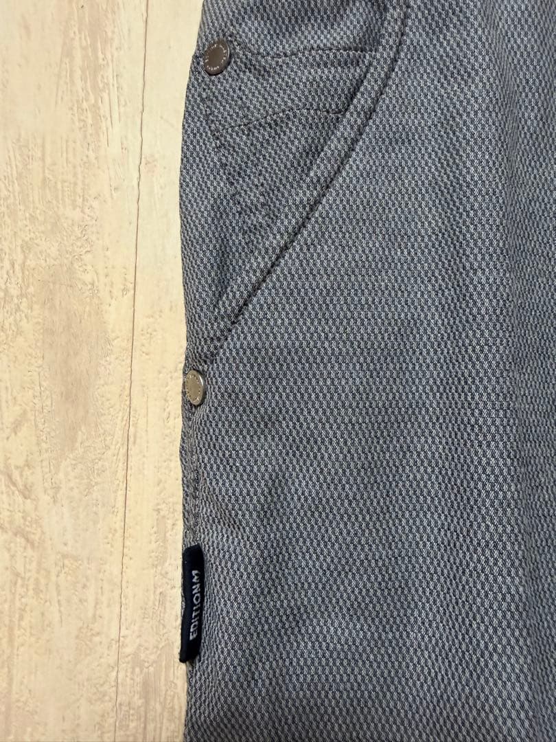 【美品】マスターバニーエディション ゴルフパンツ グレー 5（L） 80〜84