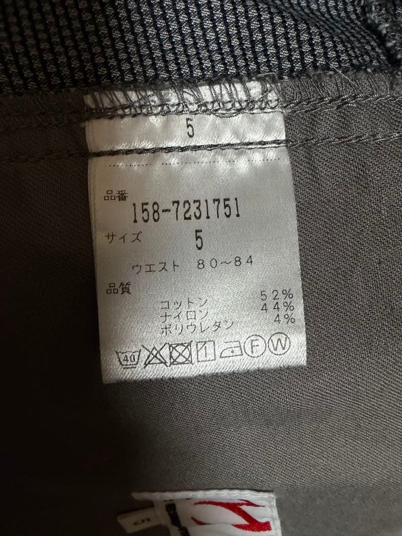 【美品】マスターバニーエディション ゴルフパンツ グレー 5（L） 80〜84