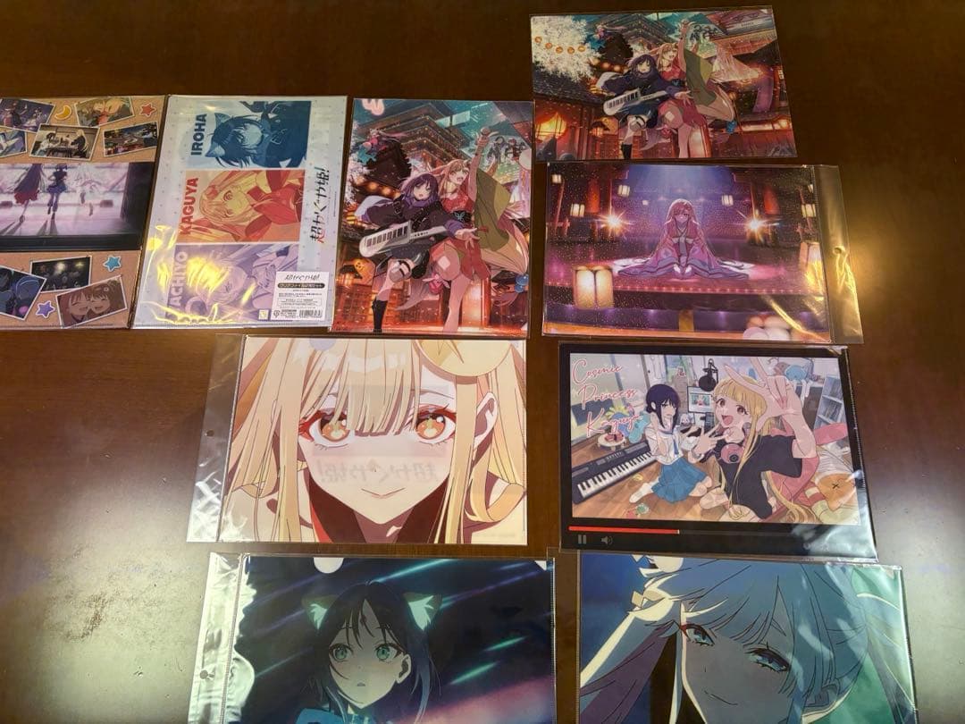 【豪華】超かぐや姫！クリアファイル8点まとめ売り！