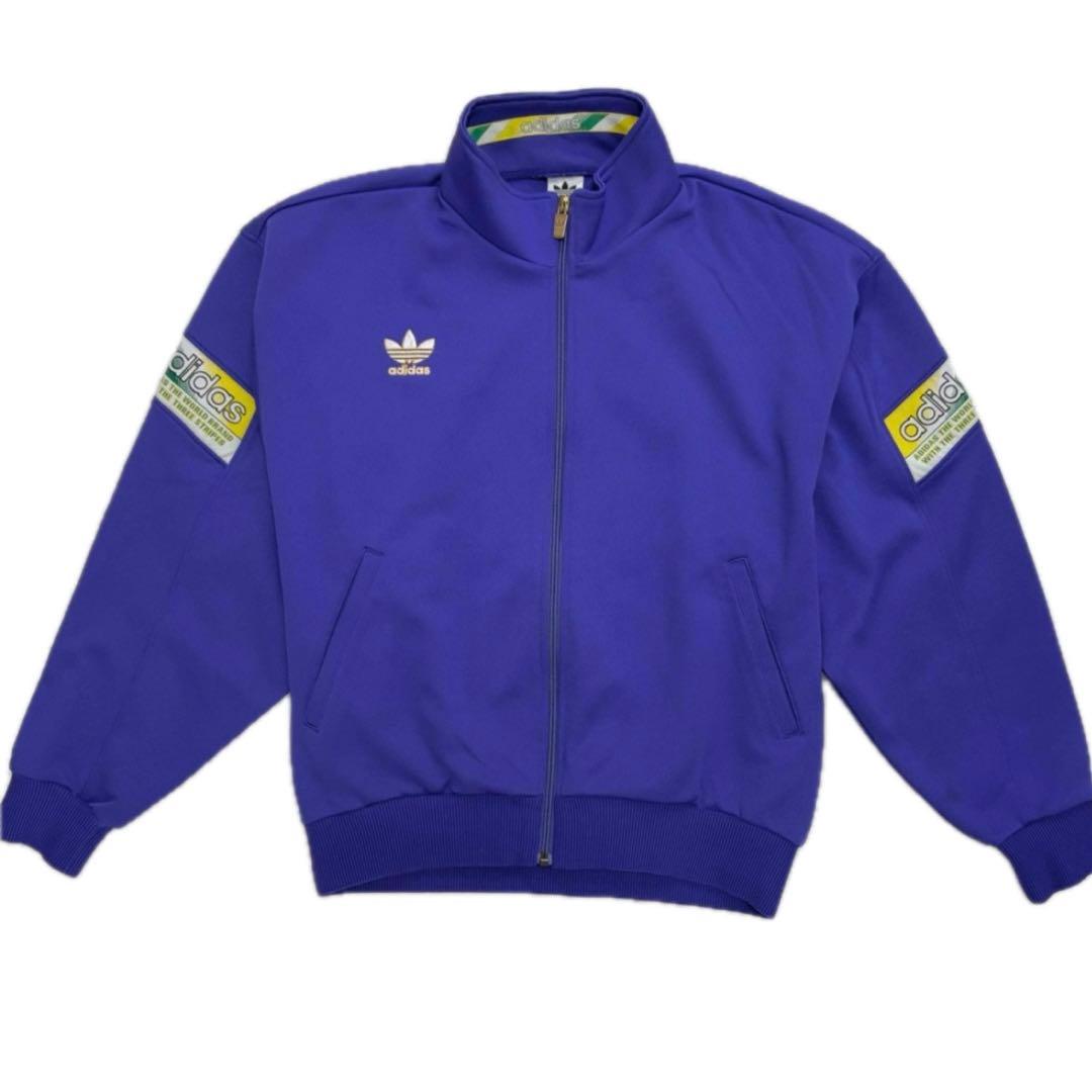 【美品】adidas 90s デサント トラックジャケット セットアップ