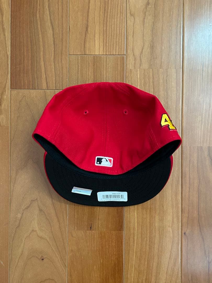 新品 レッズ59FIFTYキャップ 7 1/4 エリーデラクルーズ選手着用モデル