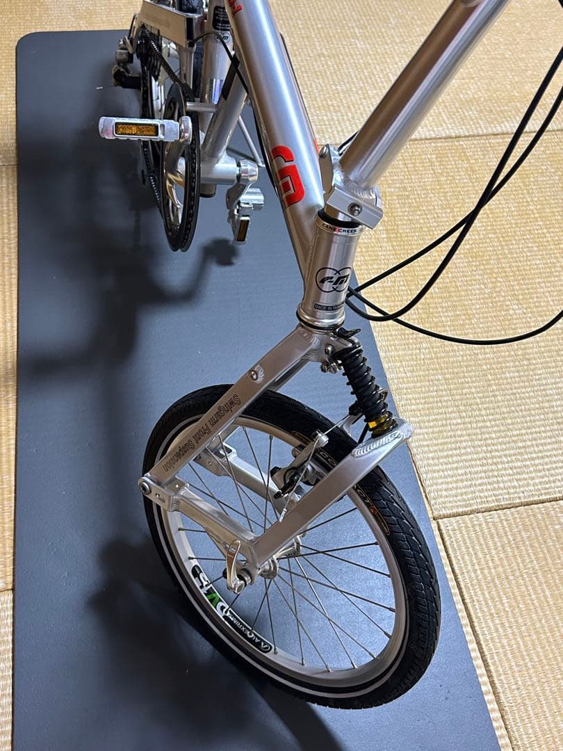 R&M BD-1 silver 折りたたみ自転車