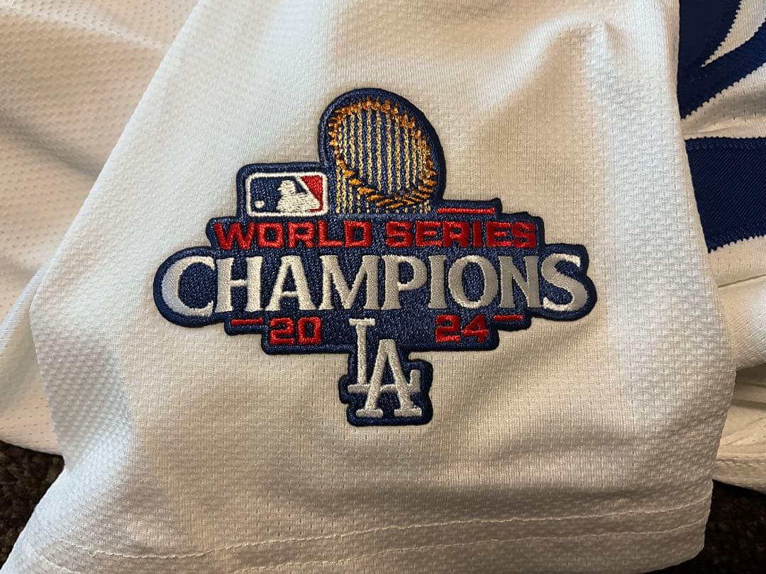 ドジャース 大谷翔平 ユニフォーム エリートジャージ 2024 優勝記念モデル
