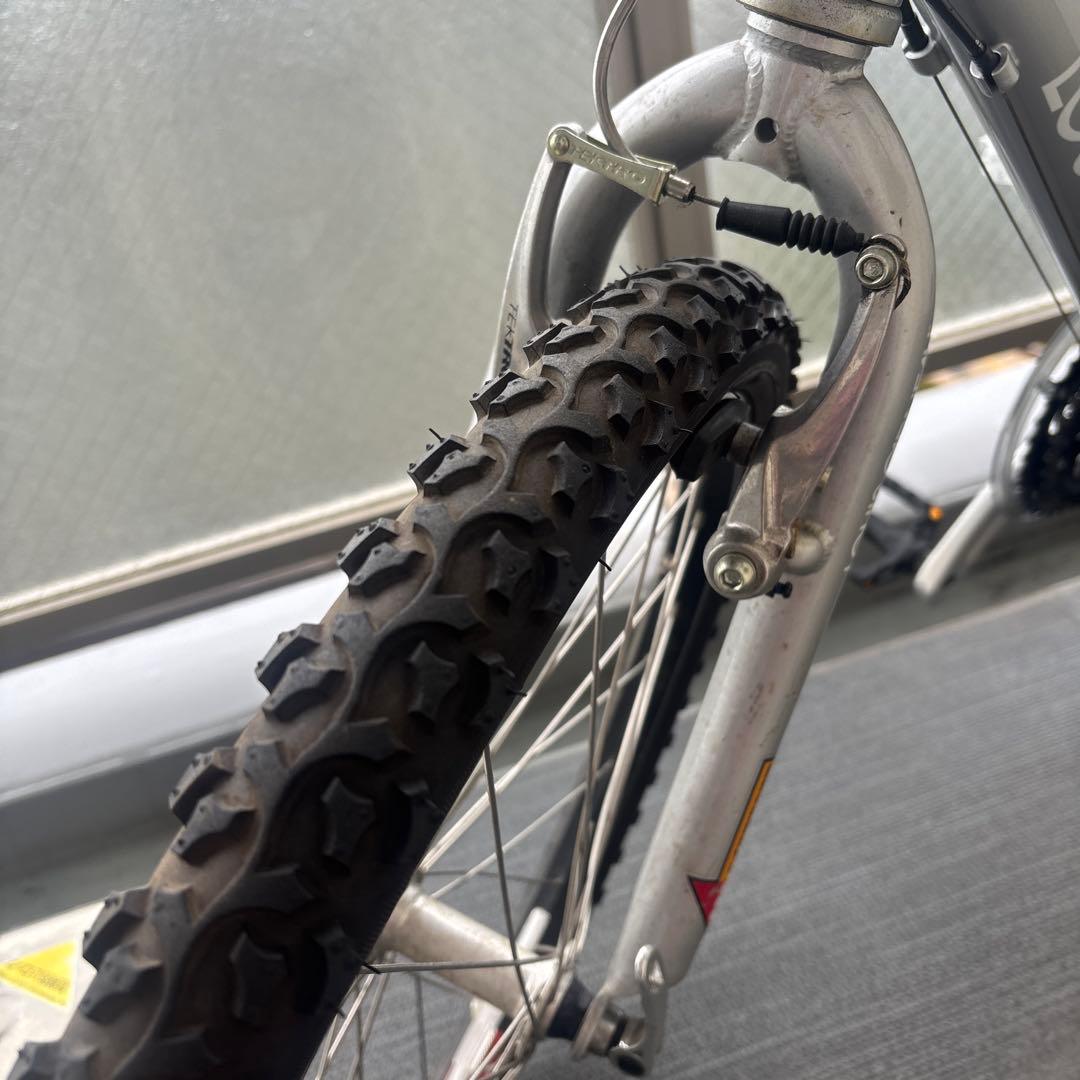 引き取り希望 LOUIS GARNEAU 子供用自転車シルバー 22インチ