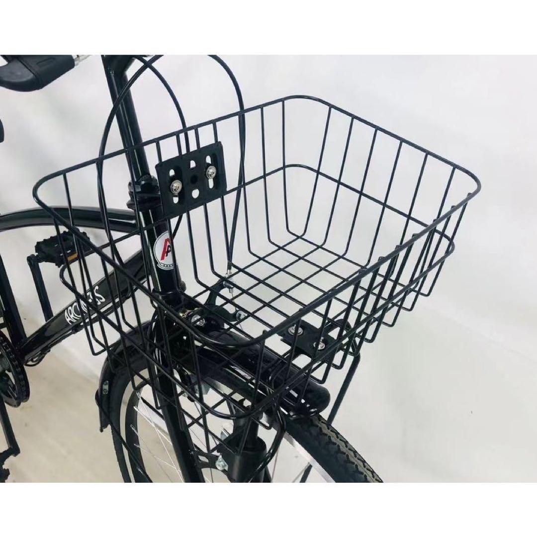自転車 シティサイクル クロスバイク キッズ ジュニア 24シマノ 6段変速新品