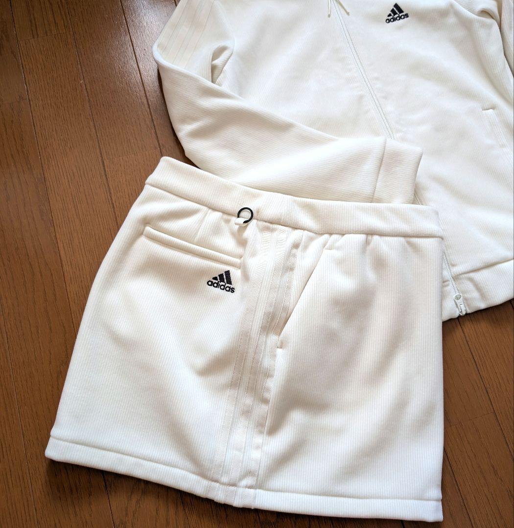 美品★ アディダス ゴルフウェア 上下セットアップ ストレッチコーデュロイ（L）