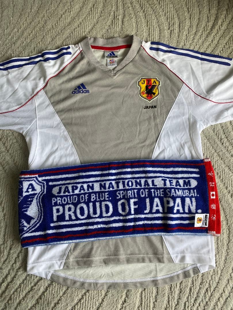 2002年ワールドカップ日本代表 ユニフォーム＆タオルマフラー