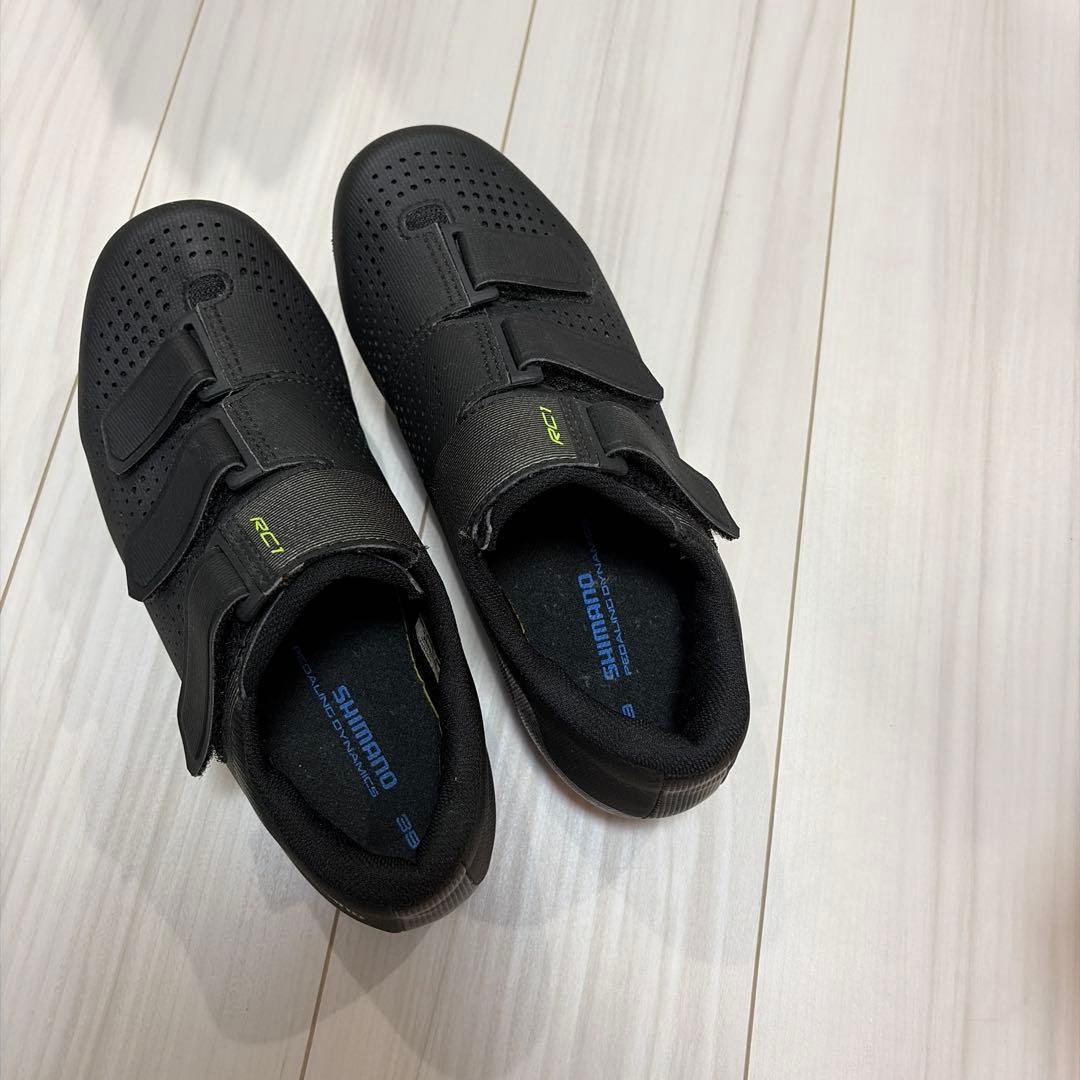【極美品】shimano RC1 EU39 24.5cm 青クリート付き