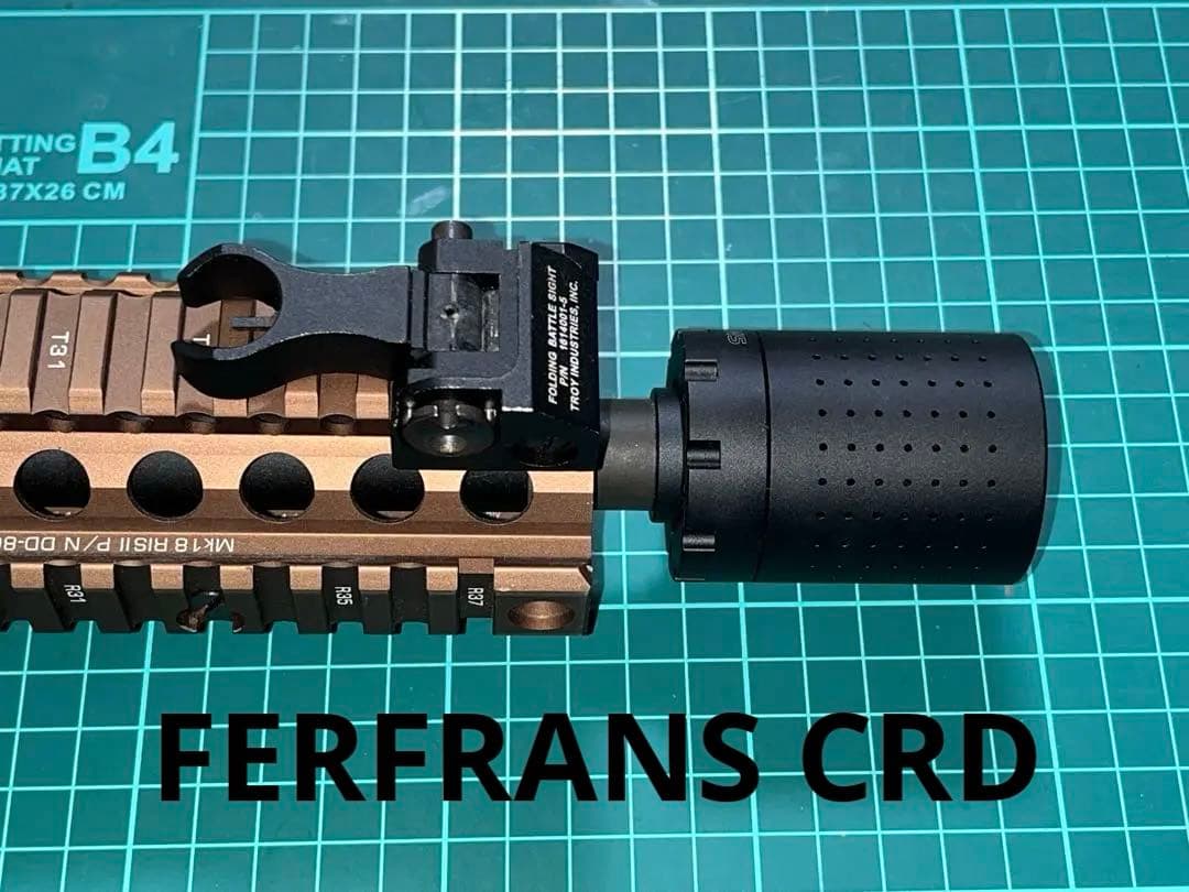 フラッシュハイダー　 FERFRANS サプレッサー　CRD マッドブル