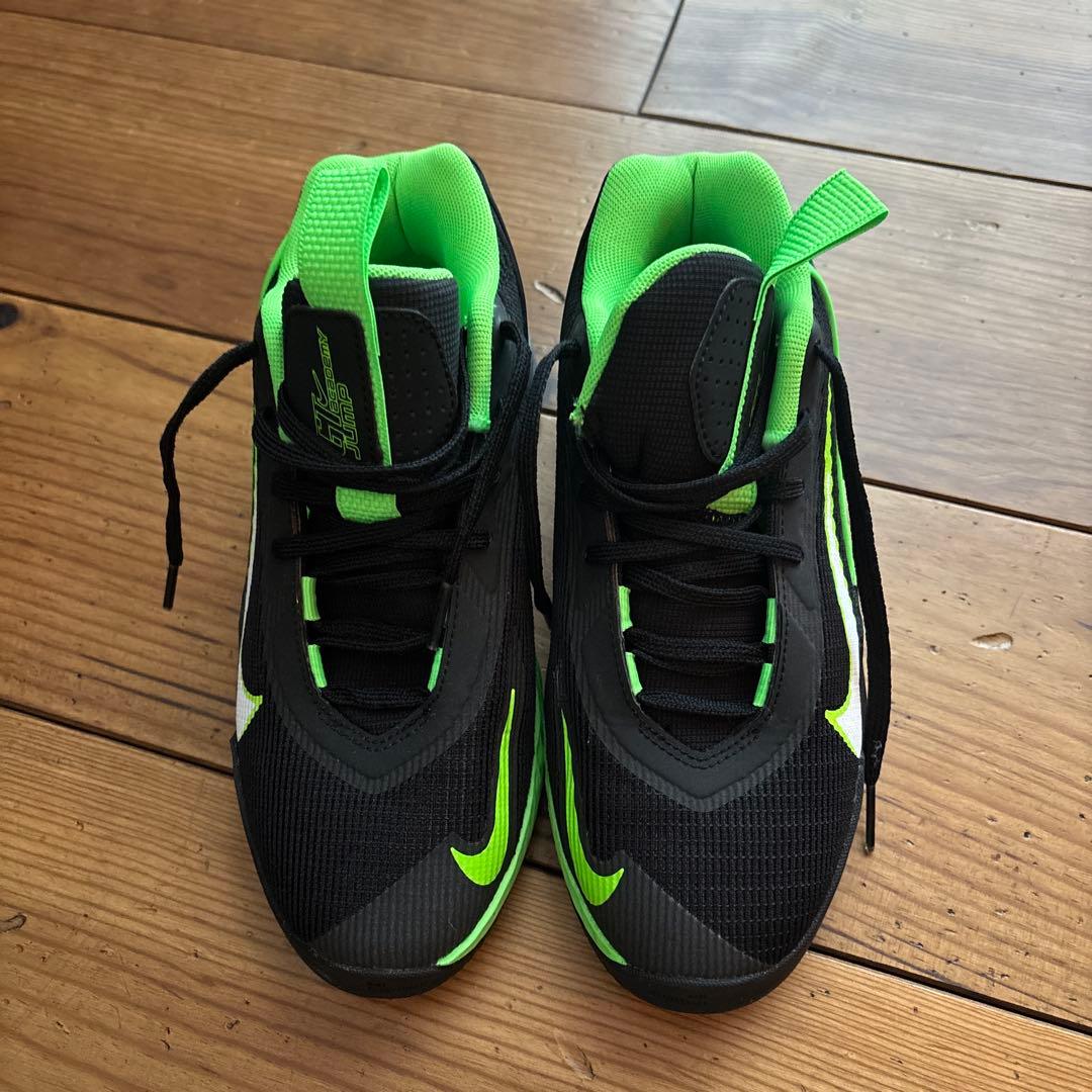 Nike バスケットボールシューズ ブラック/グリーン