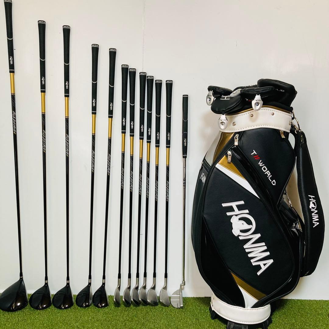 初心者 HONMA TOUR WORLD ZERO メンズ ゴルフセット 12本