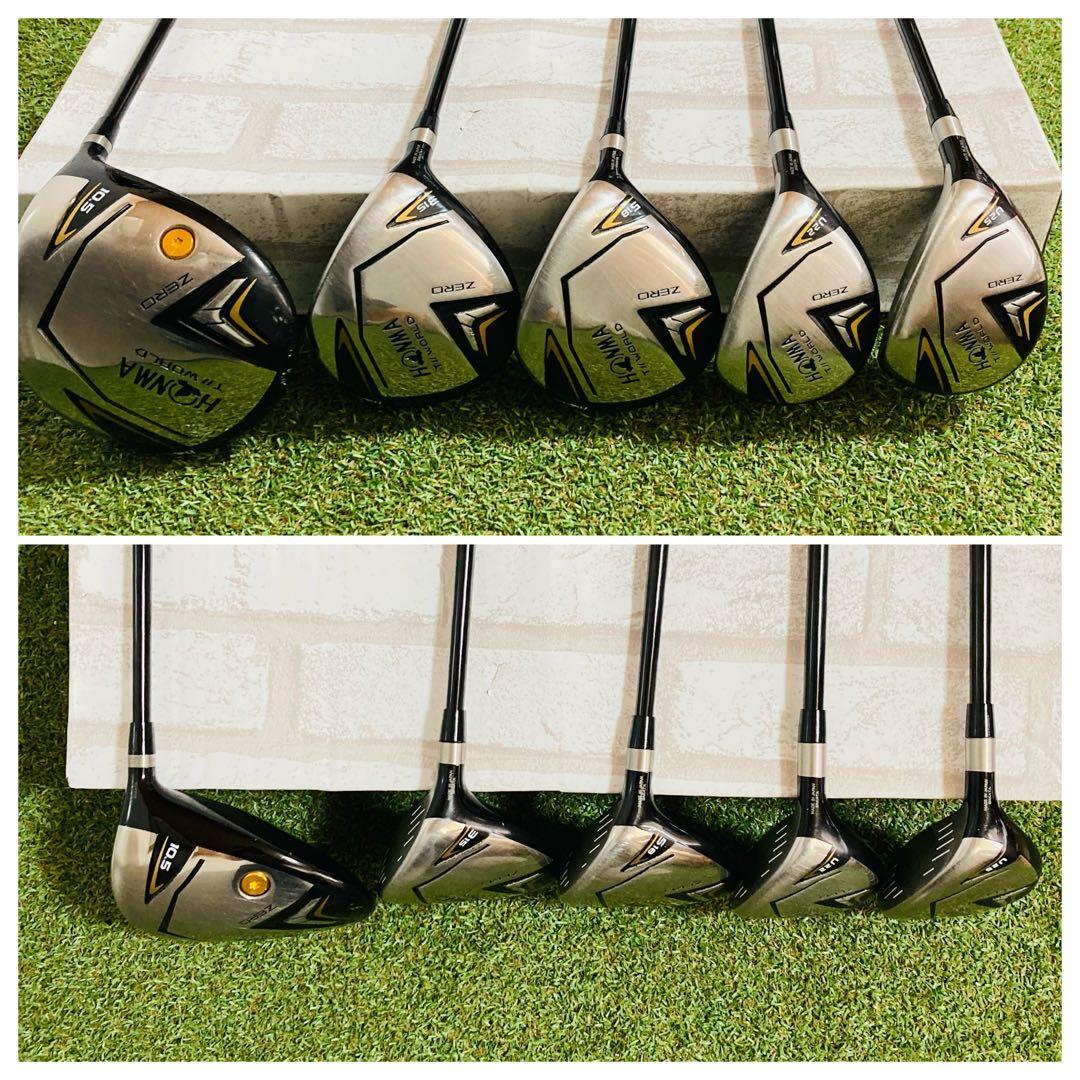 初心者 HONMA TOUR WORLD ZERO メンズ ゴルフセット 12本