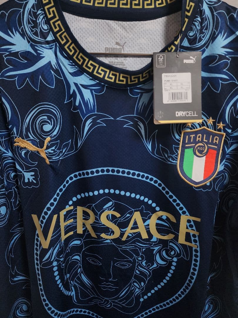 VERSACE イタリア代表 PUMA シャツ L