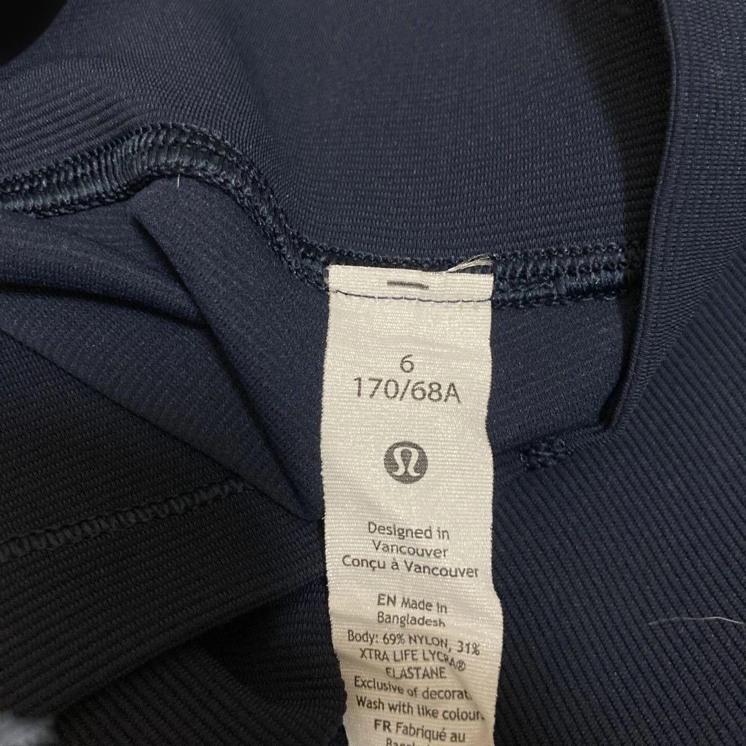 Lululemon ネイビー レギンス サイズ6
