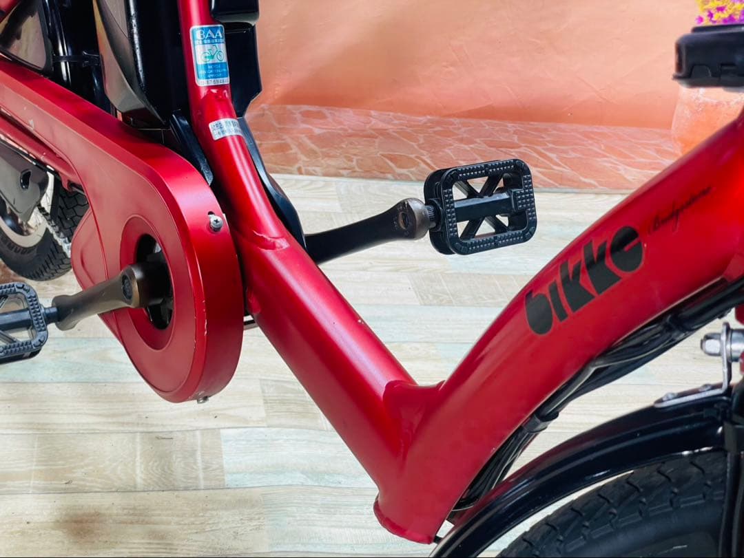 人気モデル！BIKKE ビッケ13AH⭐️ブリヂストン子供乗せ電動自転Y3417