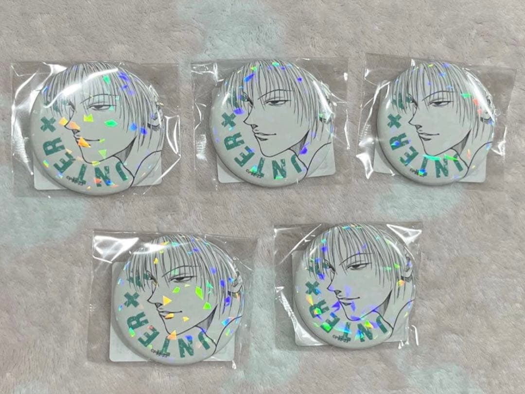 HUNTER×HUNTER　オールスター缶バッジ　ヒソカ　幻影旅団 5点