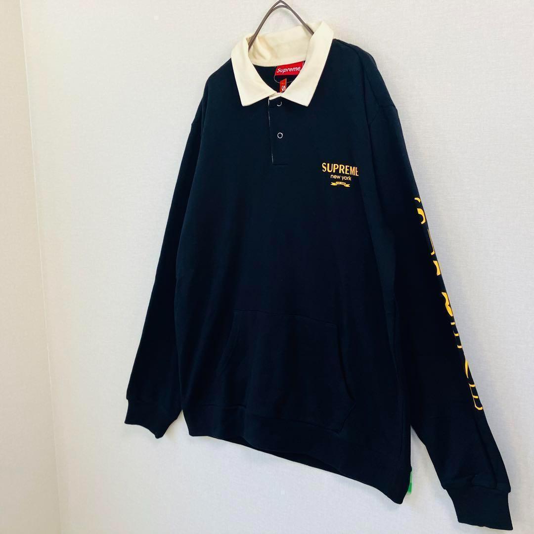 【新品】シュプリーム ラガーシャツ サイズL　16AW BLK タグ付き