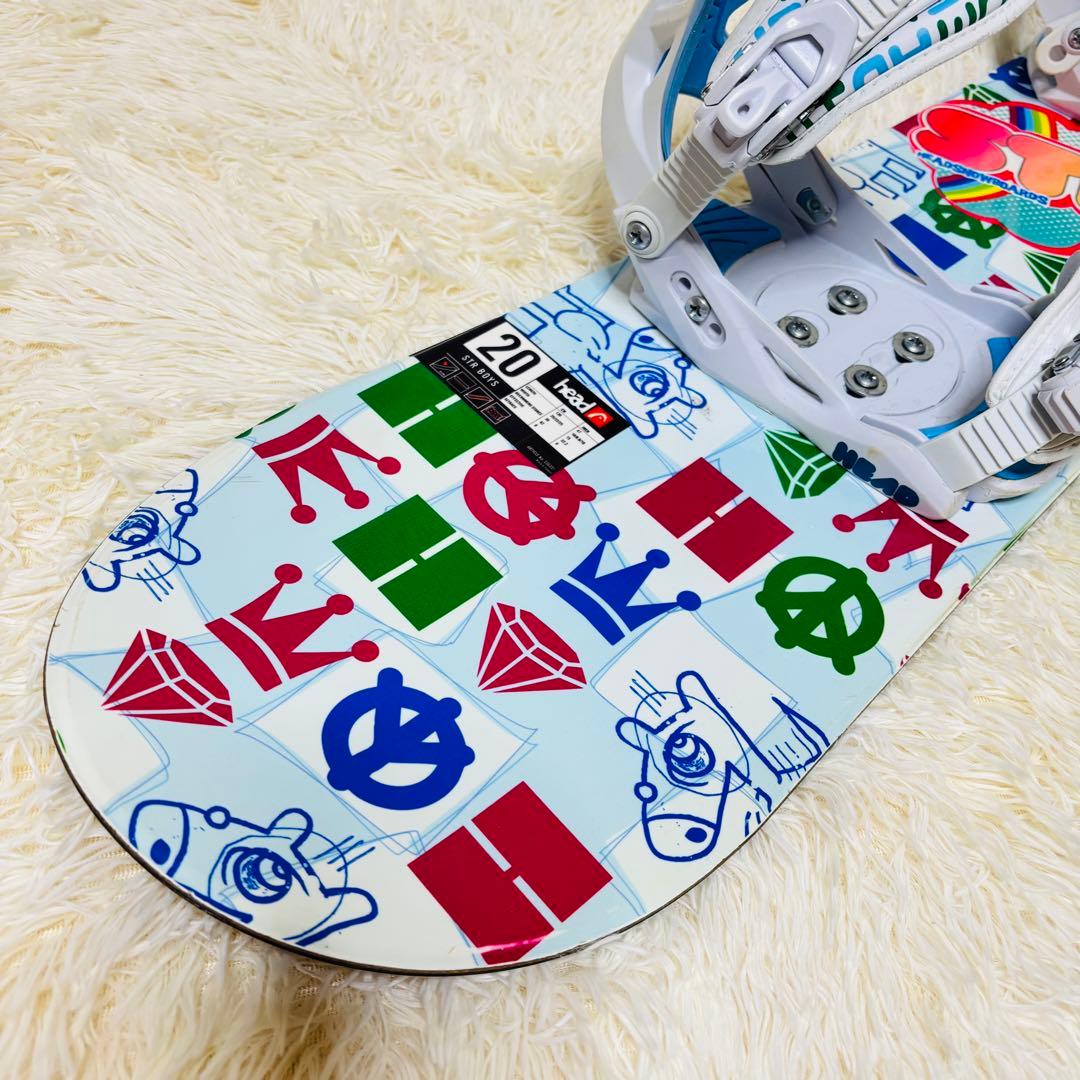 キッズ　スノーボード　HEAD STR 120 ビンディングセット