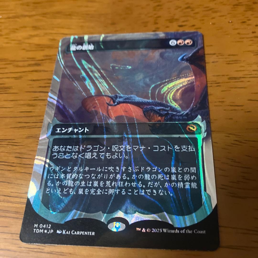 MTG 龍の創始　ハローfoil 日本語