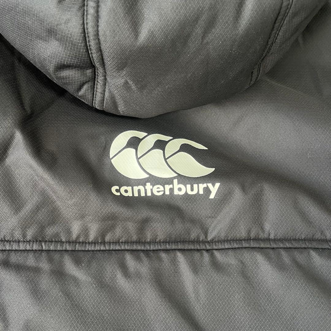 【美品】Canterbury 中綿ベンチコート3XL フード着脱可　スポーツ観戦