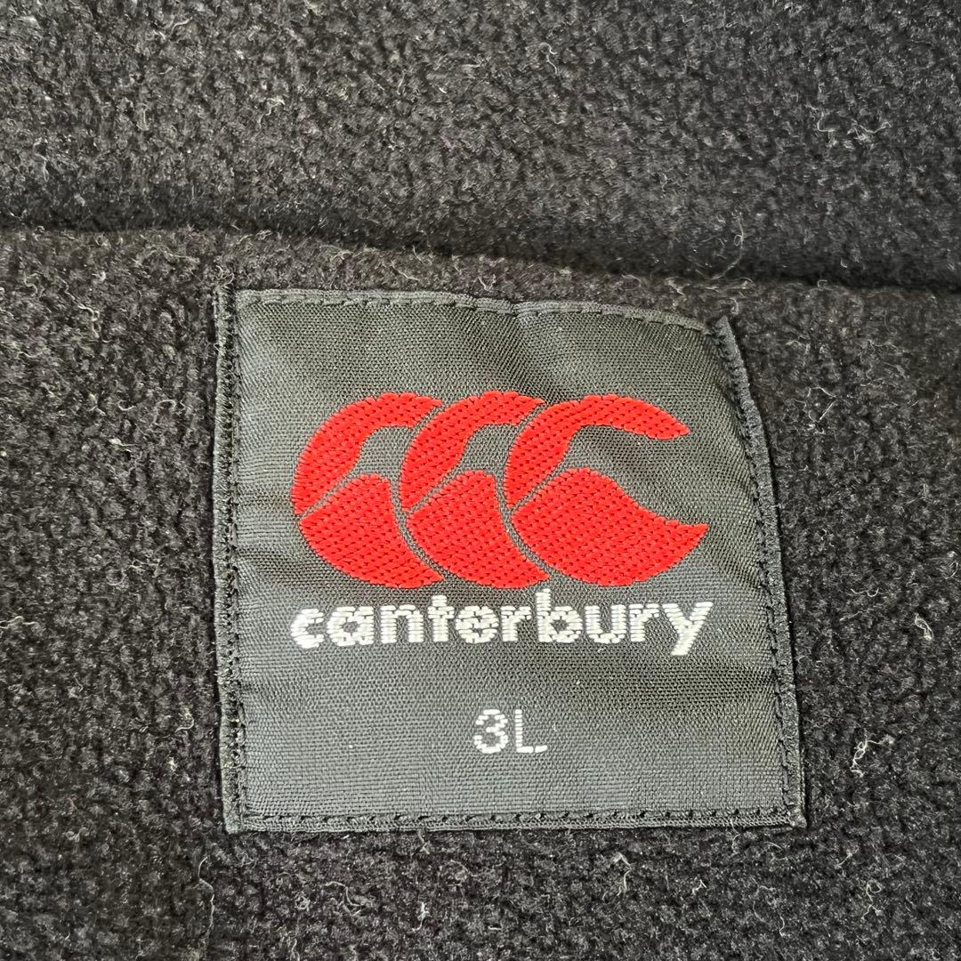 【美品】Canterbury 中綿ベンチコート3XL フード着脱可　スポーツ観戦