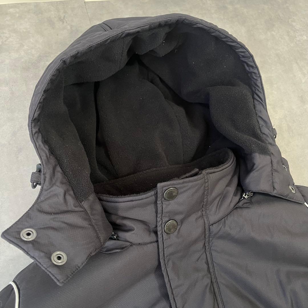 【美品】Canterbury 中綿ベンチコート3XL フード着脱可　スポーツ観戦