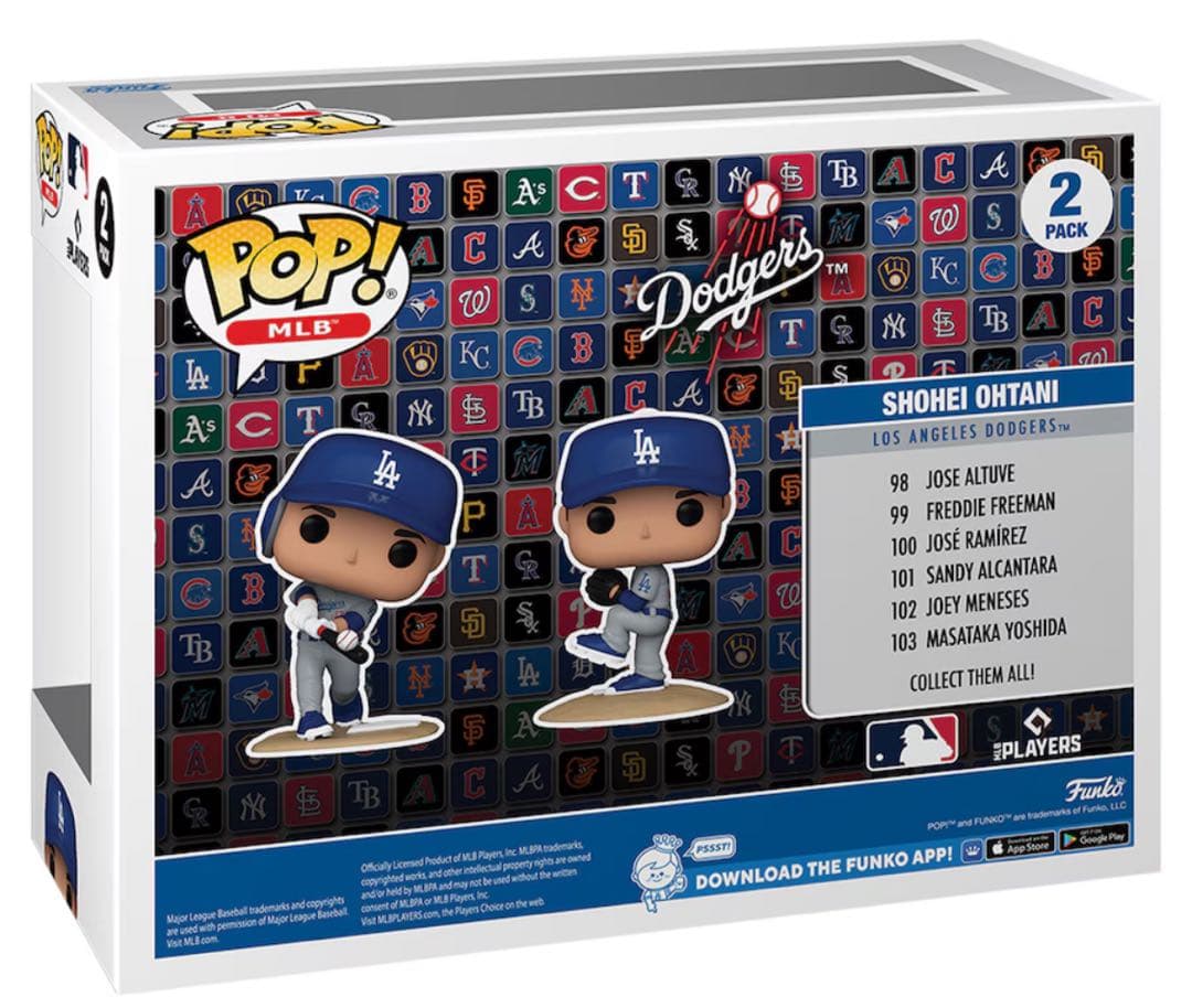 【LA Dodgers】即発送 新品 ファンコポップ 50/50 大谷翔平