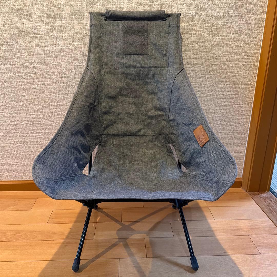Helinox ヘリノックス チェアツーホーム グレー Chair two